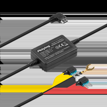 Strömadapter till Peiying dashcam