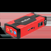 Jump starter - power bank z przewodami rozruchowymi i kompresorem