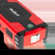 Jump starter - power bank z przewodami rozruchowymi i kompresorem