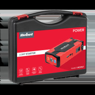 Jump starter - power bank z przewodami rozruchowymi i kompresorem