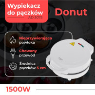 AD 3075 Donutmaskin - munk