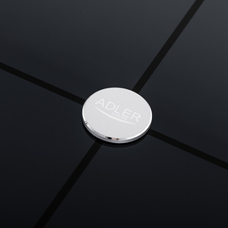 AD 8187 Svart Analytisk Badvåg - Smart App Fitgo