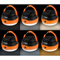Bärbar lampa 3 i 1