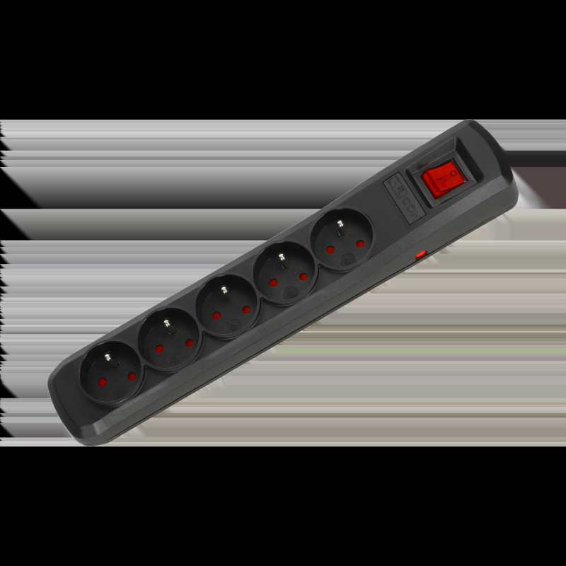 Strömförsörjningslist ARC5 5g 3,0m svart ARcon