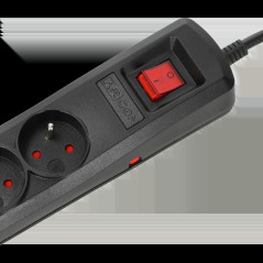 Strömförsörjningslist ARC5 5g 3,0m svart ARcon | HandlaSmidigt.se