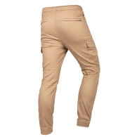 Arbetsbyxor OUTDOOR, joggermodell, beige, storlek L