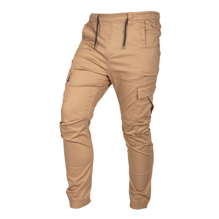 Arbetsbyxor OUTDOOR, joggermodell, beige, storlek XL