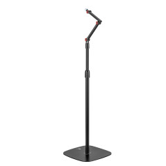 Stativ för mikrofon i metall från Maclean, justerbar höjd 626-1694 mm, max 1 kg, MC-337. | HandlaSmidigt.se