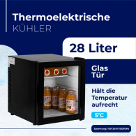AD 8088 Termoelektrisk kylskåp - 28 liter