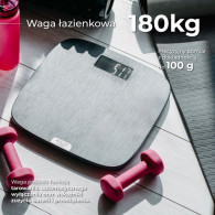 AD 8192 Waga łazienkowa - 180kg - fakturowana