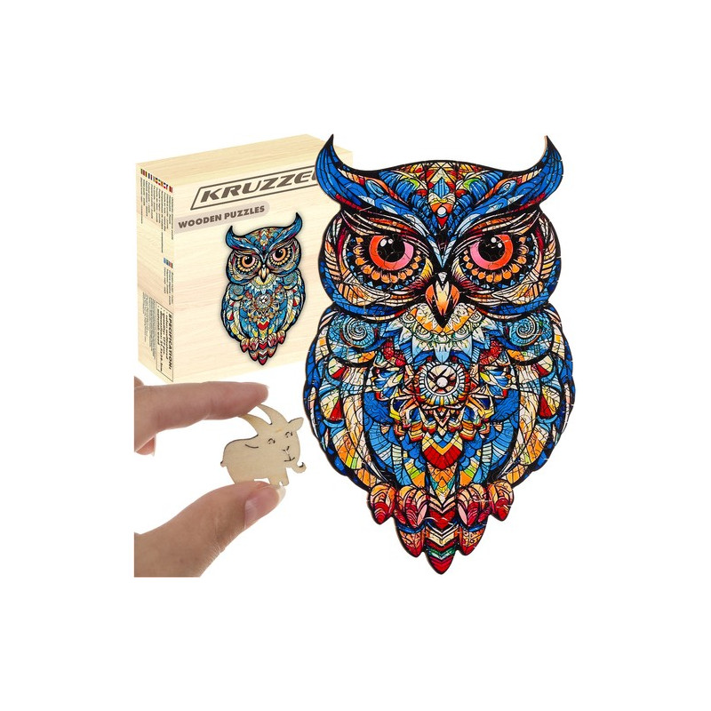 Träpussel - pussel Kruzzel 24551