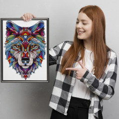 Träpussel - pussel Kruzzel 24552