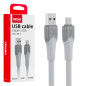 Kabel för laddning usb-a till usb-c 60w 200cm fulllink dataöverföring amio-04290