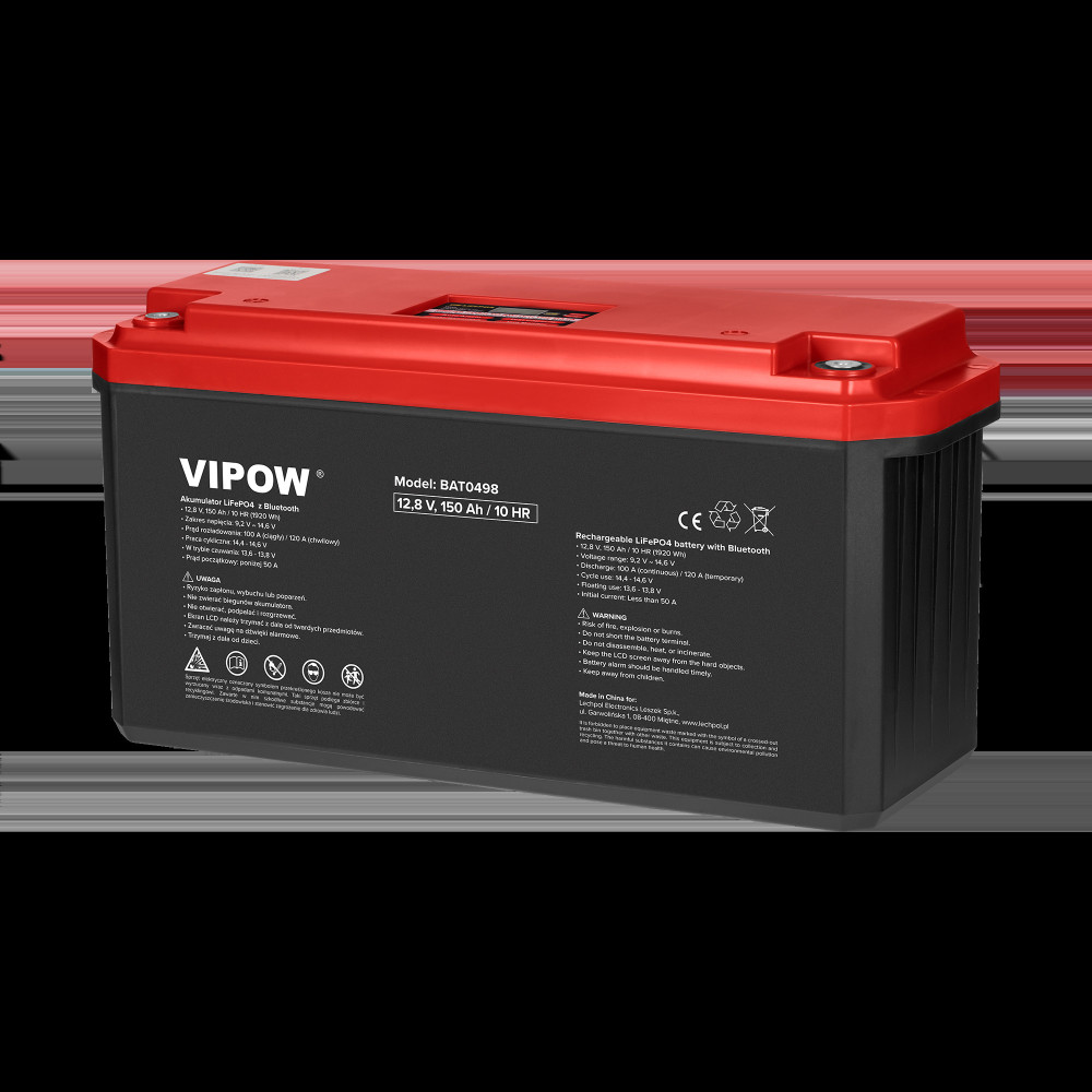 Gelbatteri LiFePO4 med bluetooth 150Ah BMS Gelbatteri LiFePO4 med bluetooth 150Ah BMS