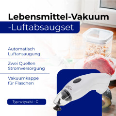 Vakuumpump + vakuumförpackningsset