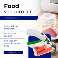 Vakuumpump + vakuumförpackningsset