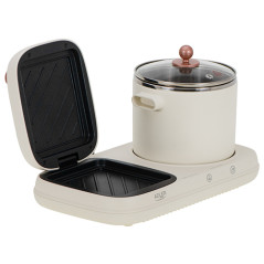 AD 6421 Frukoststation 2 i 1 - grill och kokkärl | HandlaSmidigt.se