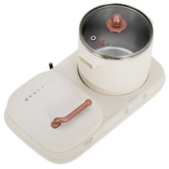 AD 6421 Frukoststation 2 i 1 - grill och kokkärl | HandlaSmidigt.se