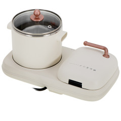 AD 6421 Frukoststation 2 i 1 - grill och kokkärl | HandlaSmidigt.se