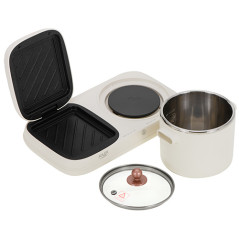 AD 6421 Frukoststation 2 i 1 - grill och kokkärl | HandlaSmidigt.se