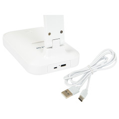 44-164- LED-skrivbordslampa lb-19 vit