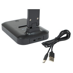 44-163- Skrivbordslampa led lb-19 svart