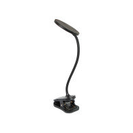 44-165- Lampka biurkowa led lb-20 z klipsem czarna`