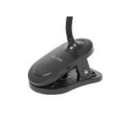 44-165- Lampka biurkowa led lb-20 z klipsem czarna`