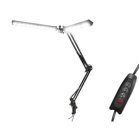 44-166- LED-skrivbordslampa lb-21 svart