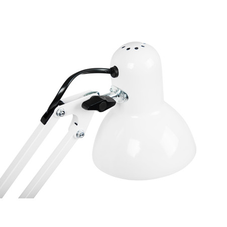 44-167 - Skrivbordslampa LED LB-22 ritbordslampa 2-i-1 E27 vit