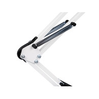 44-167 - Skrivbordslampa LED LB-22 ritbordslampa 2-i-1 E27 vit