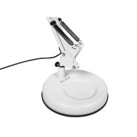44-168- LED-skrivbordslampa lb-23 vit med förstoringsglas