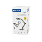 44-168- LED-skrivbordslampa lb-23 vit med förstoringsglas