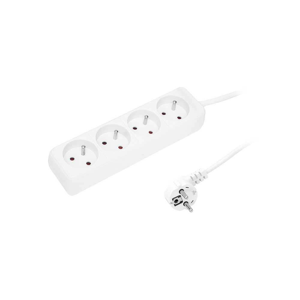 98-714- Przedłużacz sieciowy pr-470p 4-gniazda z uziemieniem 1,5m biały 3x1,5mm 98-714- Przedłużacz sieciowy pr-470p 4-gniazda z uziemieniem 1,5m biały 3x1,5mm