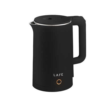 Elktrisk vattenkokare med dubbel vägg.