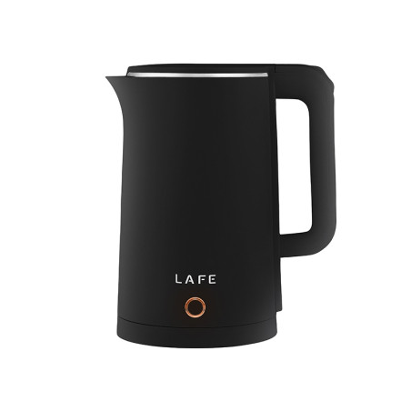 Elktrisk vattenkokare med dubbel vägg.