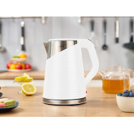 Elektrisk vattenkokare LAFE Elegant Vit