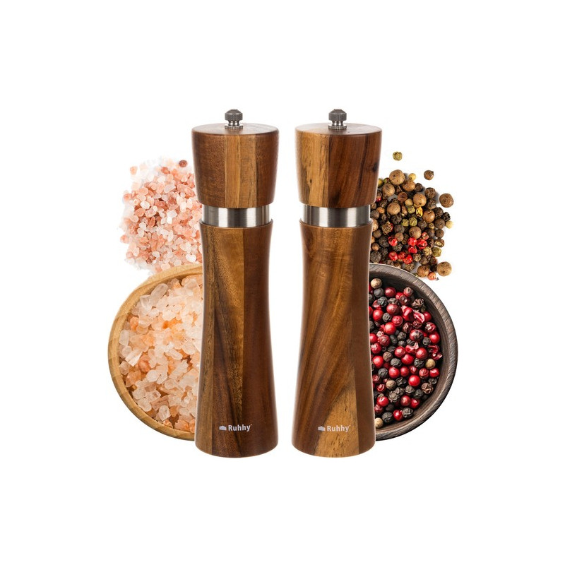 Kvarn manuell - set med 2 st. Ruhhy 24650