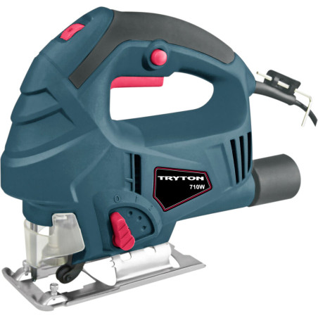 Trähack 710w, skärdjup 80mm, 0-3000 slag/min, CE, väska