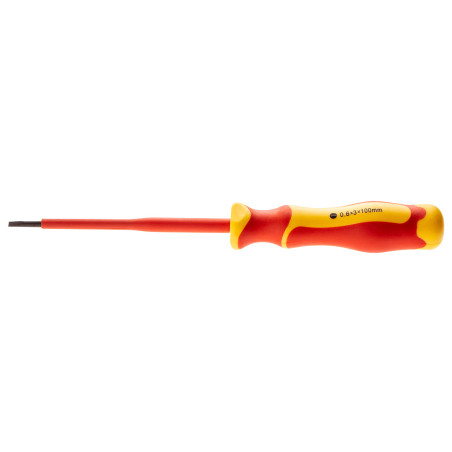 Platt skruvmejsel 0,6*3*100, 1000V | HandlaSmidigt.se
