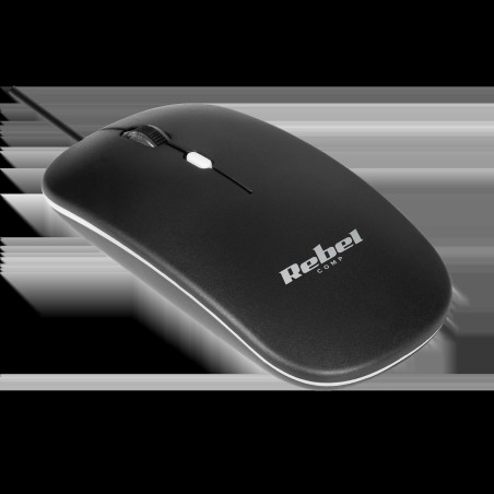 Mus Rebel WDM210 Svart