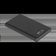 Hårddiskfodral 2,5' SATA USB C 3.1 Rebel aluminium