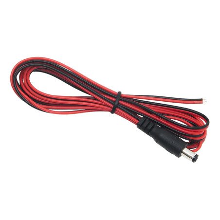96-743- Kontakt DC 2,5/5,5 med 0,8m kabel | HandlaSmidigt.se