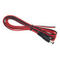 96-743- Kontakt DC 2,5/5,5 med 0,8m kabel