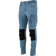 Spodnie jeansowe jasnonieb. stretch ze wzmoc. ,xl',ce, lahti