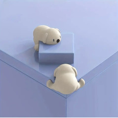 DA258B Hörnskydd Beige Hund