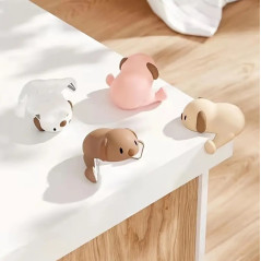 DA258B Hörnskydd Beige Hund