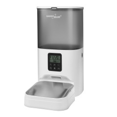 Automatisk matdispenser / foderautomat för djur från GreenBlue, 6L, USB 5V1A, GB393 | HandlaSmidigt.se