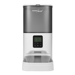 Automatisk matdispenser / foderautomat för djur från GreenBlue, 6L, USB 5V1A, GB393 | HandlaSmidigt.se