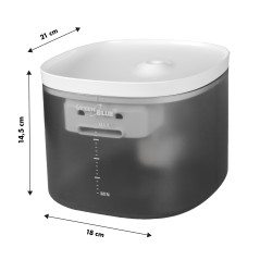 Automatisk vattendispenser / vattenskål för djur GreenBlue, 3L, USB 5V1A, GB392 | HandlaSmidigt.se